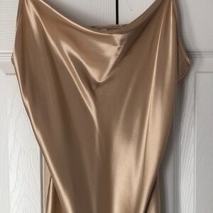 Satin Midi Dress